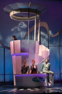 Sharleen Joynt, John Brancy, Kimy McLaren, & William Towers in Flight. Pacific Opera Victoria 2020. David Cooper Photography
